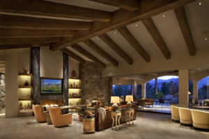 Madison Club Vacation Home - Living Room - Bradshaw Construction