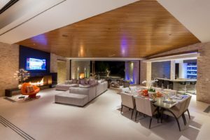 Modern La Quinta Getaway - Living Space - Bradshaw Construction